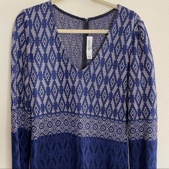 St. John evening Santana knit long maxi dress side slit - Picture 3 of 13